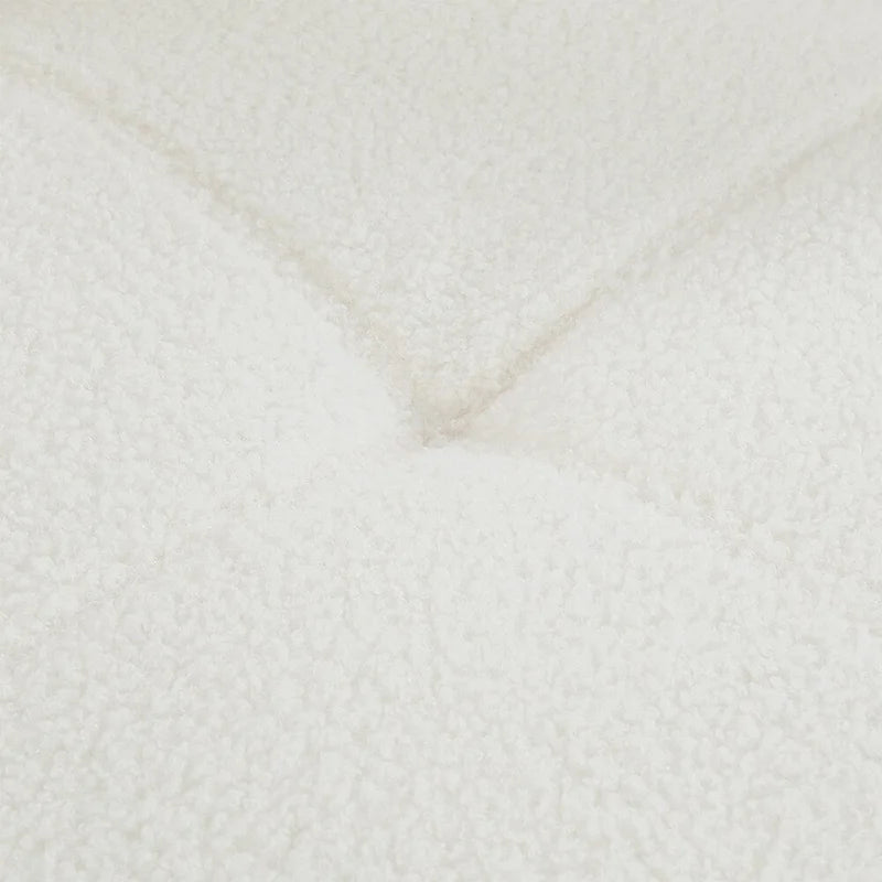 360° Swivel Accent Barrel Chair - Adjustable Headrest - Berber Fleece Upholstery - Ergonomic Design - Modern Living Room Chair