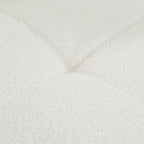 360° Swivel Accent Barrel Chair - Adjustable Headrest - Berber Fleece Upholstery - Ergonomic Design - Modern Living Room Chair