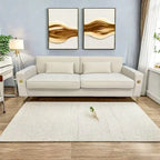 85.6" Modern Velvet 3-Seater Sofa - Pocketed Spring Cushions - Gold Metal Accents - Removable Washable Covers - Plush Polyester