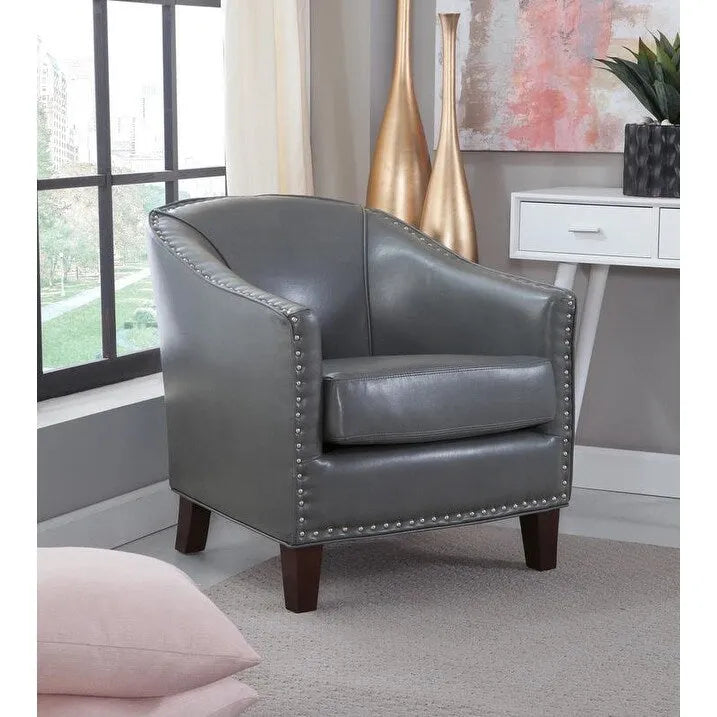 Riveted Accent Chair