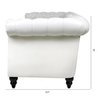84 Rolled Arm 3 Seater Sofa