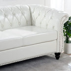 84 Rolled Arm 3 Seater Sofa