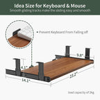 Home Office Furniture/Wood/Desk With Keyboard Tray/Desks