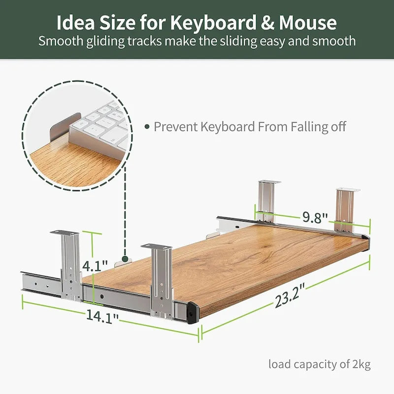 Home Office Furniture/Wood/Desk With Keyboard Tray/Desks