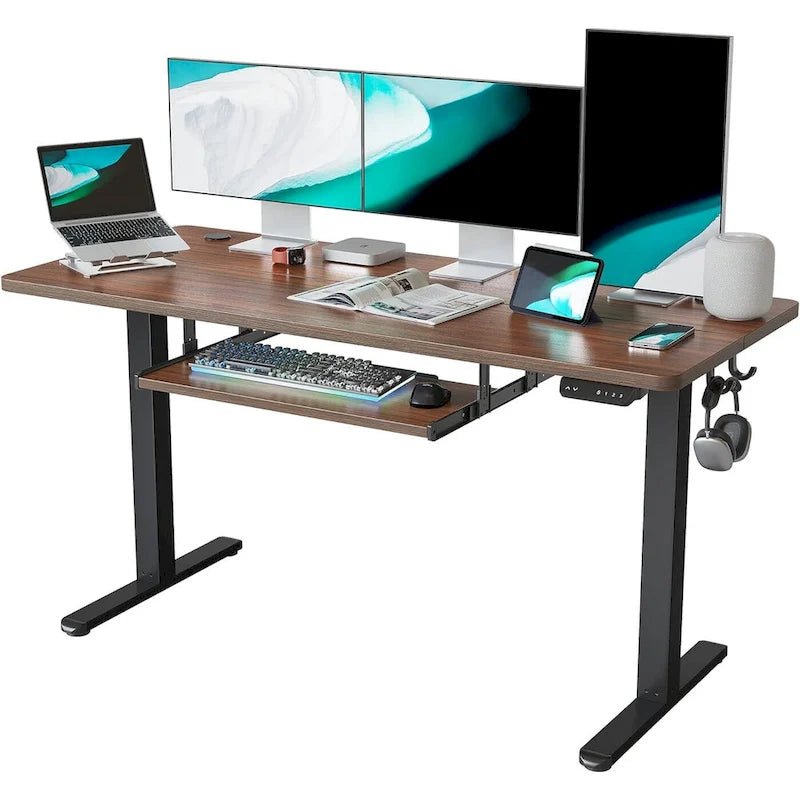Home Office Furniture/Wood/Desk With Keyboard Tray/Desks