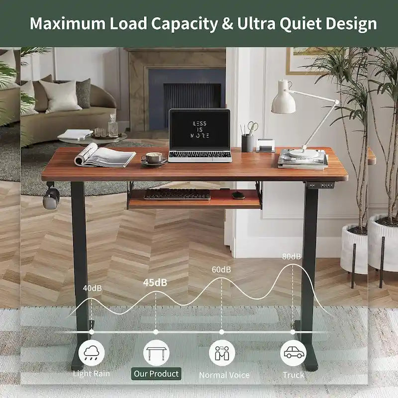 Home Office Furniture/Wood/Desk With Keyboard Tray/Desks
