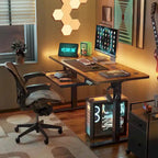 Home Office Furniture/Wood/Desk With Keyboard Tray/Desks