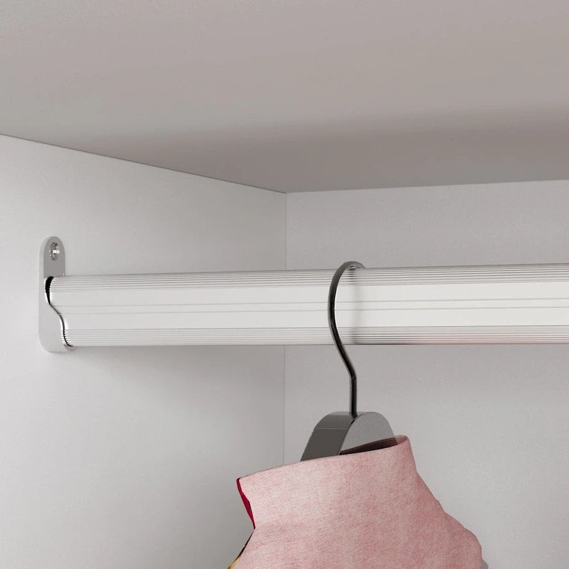 Wardrobe Armoire Freestanding Closet Clothes Storage Cabinet Organizer