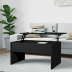 Lift Top Coffee Table with Hidden Storage - 31.5" Engineered Wood Accent Table - Modern Living Room Furniture