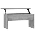 Lift Top Coffee Table with Hidden Storage - 31.5" Engineered Wood Accent Table - Modern Living Room Furniture