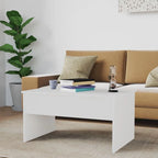 Lift Top Coffee Table with Hidden Storage - 31.5" Engineered Wood Accent Table - Modern Living Room Furniture