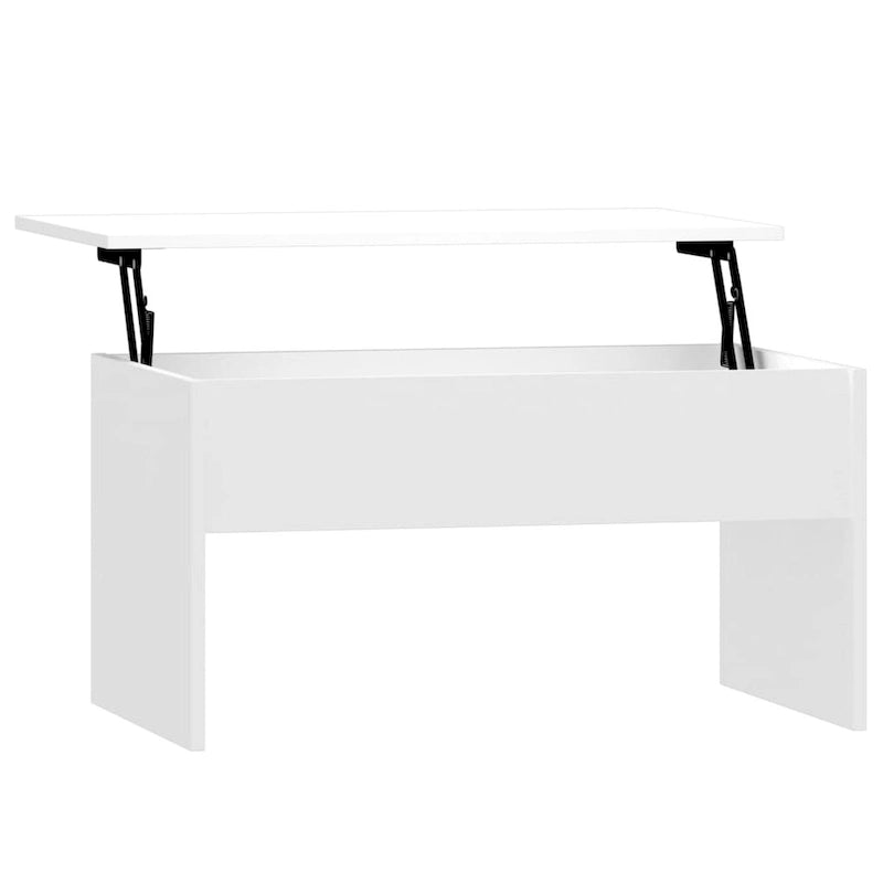 Lift Top Coffee Table with Hidden Storage - 31.5" Engineered Wood Accent Table - Modern Living Room Furniture