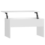 Lift Top Coffee Table with Hidden Storage - 31.5" Engineered Wood Accent Table - Modern Living Room Furniture