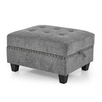 DIY Combination Modular Sectional Sofa, Gray