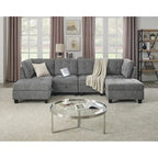 DIY Combination Modular Sectional Sofa, Gray