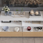 Innovative Rebound Drawer TV Stand: A Fusion of Function & Style - 70.9