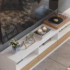 Innovative Rebound Drawer TV Stand: A Fusion of Function & Style - 70.9
