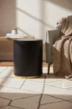 Round side Table for Living Room Fully Assembled